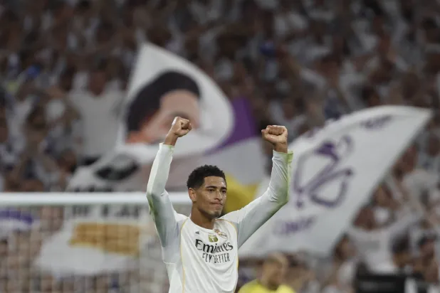 جود بيلينغهام يستعد للمشاركة في الكلاسيكو (إ.ب.أ)