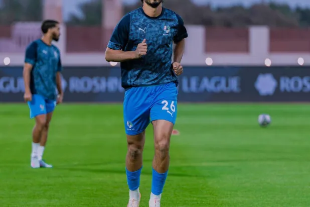 المصري أحمد حجازي لاعب نادي نيوم (نادي نيوم)