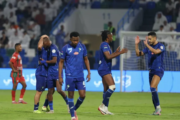 فرحة فتحاوية بالهدف الثاني (تصوير: عيسى الدبيسي)