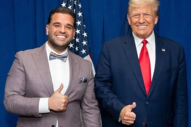  US President Donald Trump with Mark Savaya, newly appointed special envoy to Iraq. (Instagram) 