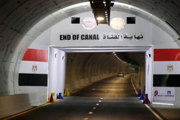 أحد أنفاق سيناء (الرئاسة المصرية)
