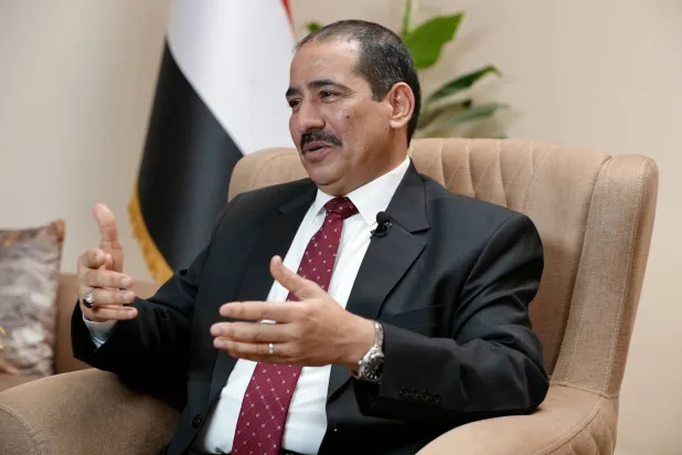 كشف الوزير أن جماعة الحوثي الإرهابية في أضعف حالتها (تصوير: تركي العقيلي)