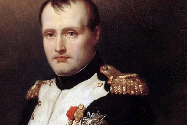 «صورة نابليون الأول» رسمها تشارلز أوغست عام 1812 (شاترستوك)