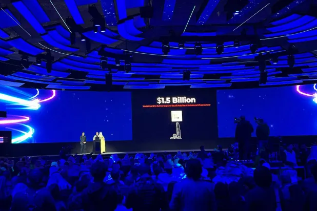 خلال إعلان «غروك» حصولها على التزام بقيمة 1.5 مليار دولار من السعودية (إكس)