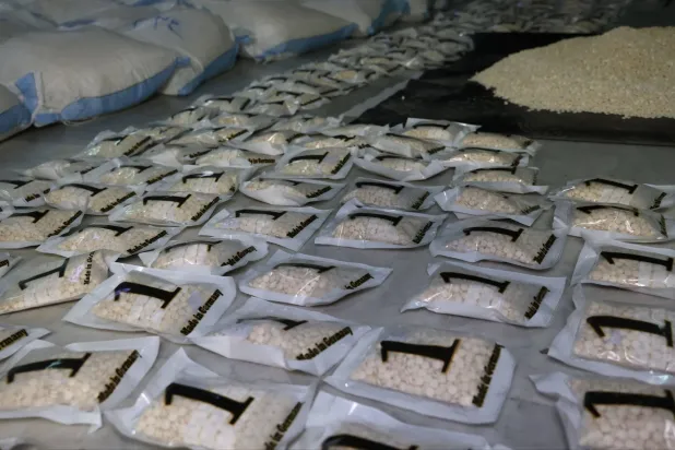 الكبتاغون المضبوط (وزارة الداخلية)