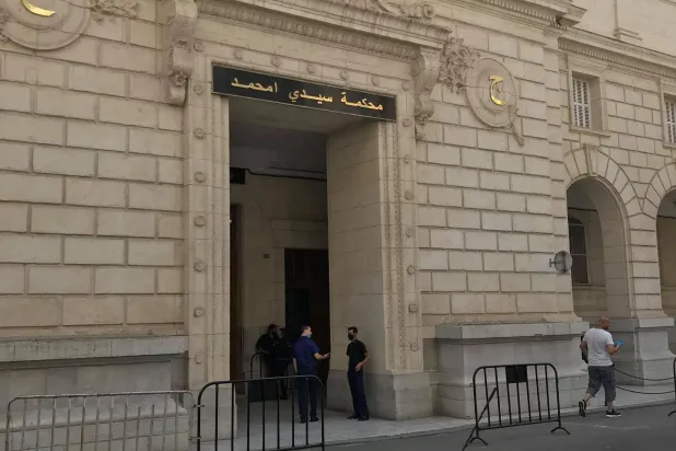 مقر محكمة القطب الجزائي المختصة في قضايا الفساد (الشرق الأوسط)