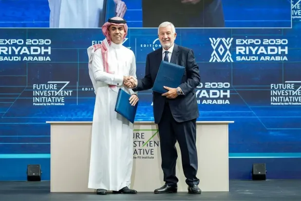 جانب من توقيع الاتفاقية (واس)