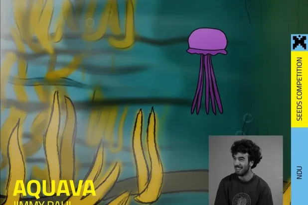 من جامعة «إن دي يو» يشارك جيمي راعي بفيلم «أكوافا»... (الجهة المنظمة)