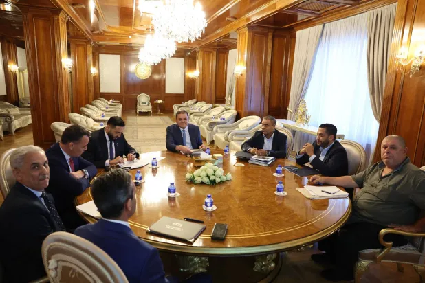 الدبيبة خلال اجتماع حكومي في العاصمة طرابلس (حكومة الوحدة)