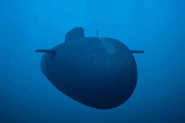 نظام بوسيدون الروسي القادر على حمل رؤوس نووية في هذه الصورة الثابتة المأخوذة من فيديو نُشر في 19 يوليو 2018 (رويترز)