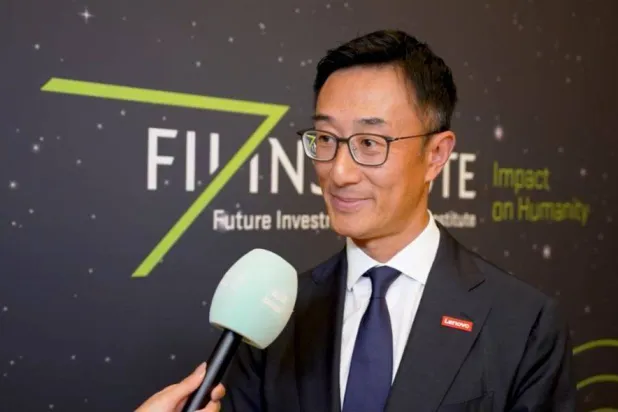 Winston Cheng, Chief Financial Officer of Lenovo (Photo: Turky Alagili)