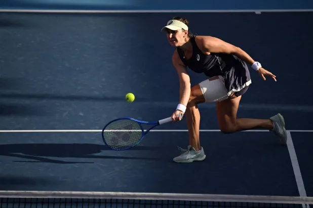 السويسرية بليندا بنتشيتش (أ.ف.ب)