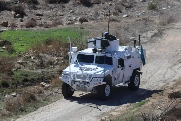 Güney Lübnan'daki UNIFIL güçleri (AFP)