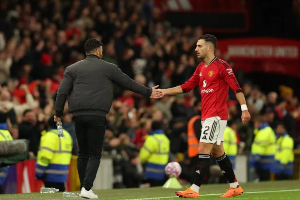 أموريم تعهد بالحفاظ على استراتيجية النادي في دعم العناصر الشابة (إ.ب.أ) 