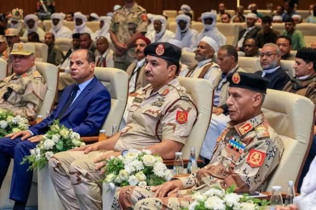 صدام حفتر في سبها لإطلاق مبادرة تهتم بالتنمية في الجنوب الليبي (القيادة العامة)