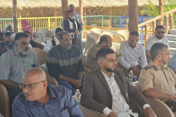 تجمع من سكان الكفرة في افتتاح فاعليات مهرجان الكفرة للتراث 16 أكتوبر (بلدية الكفرة)