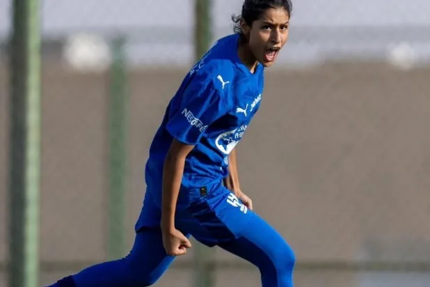 دانة الضحيان سجلت 7 أهداف في الديربي (الشرق الأوسط)