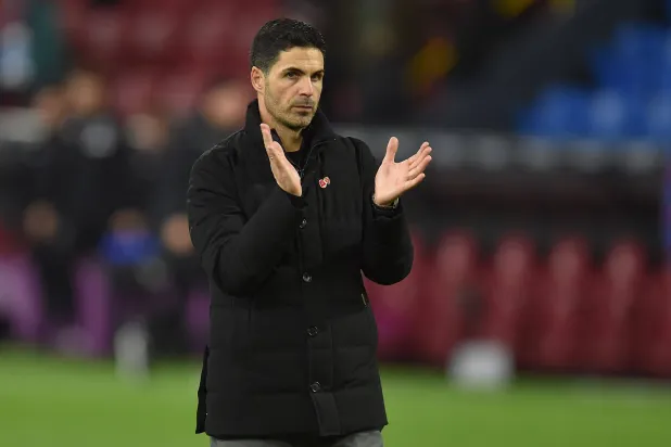 ميكيل أرتيتا مدرب آرسنال (أ.ف.ب)