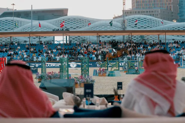 ختام مذهل لجولة قفز الحواجز في الرياض (الشرق الأوسط)