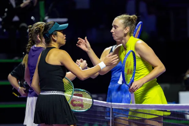 لاعبات البطولة أشدن بالحضور والدعم الجماهيري (الشرق الأوسط)