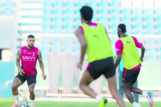 البرازيلي مالكوم سيكون ضمن خيارات إنزاغي لمواجهة النجمة (موقع نادي الهلال)