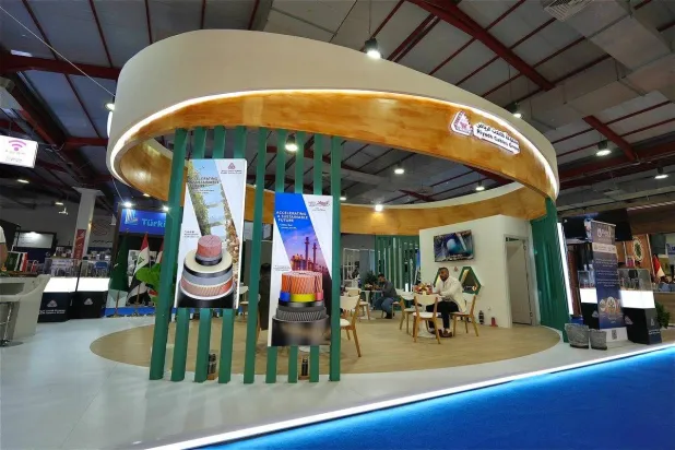 جناح «كابلات الرياض» بأحد المعارض (موقع الشركة الإلكتروني)