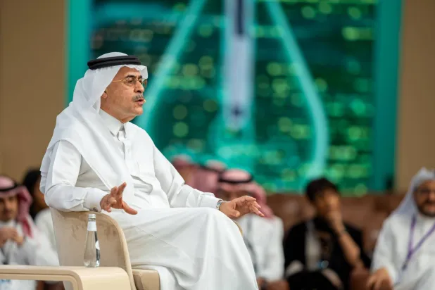 الناصر يتحدث في مؤتمر «مبادرة مستقبل الاستثمار» في الرياض (الشرق الأوسط)