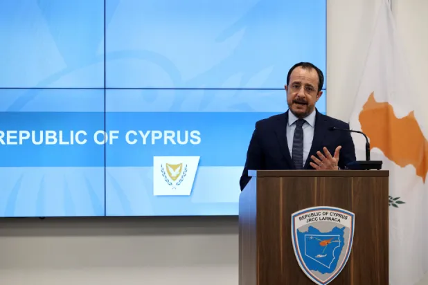 الرئيس القبرصي نيكوس خريستودوليديس (رويترز)