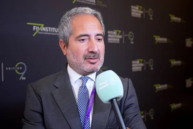 الرئيس التنفيذي لشركة «فينكانتييري» الإيطالية بييرروبرتو فولغيرو (تصوير: تركي العقيلي)