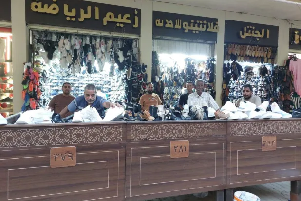 باعة سوق العتبة أبدوا حالة من السعادة بعد مشروع تطوير الميدان (الشرق الأوسط)