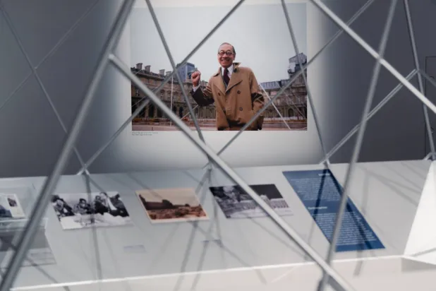 تصميم الهرم الزجاجي لمتحف اللوفر (متاحف قطر)