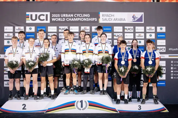 بطولة العالم للدراجات الحضرية تستضيفها المملكة في «بوليفارد سيتي» (وزارة الرياضة)
