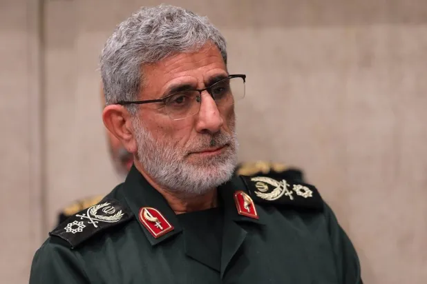 قائد «فيلق القدس» الإيراني إسماعيل قاآني (د.ب.أ)