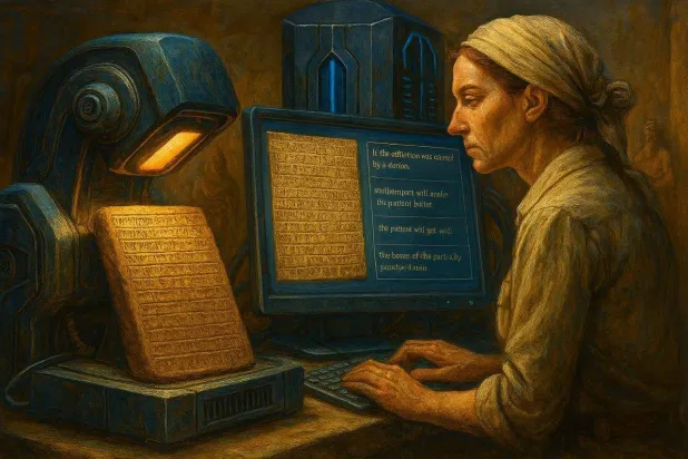 حين تتعلّم الآلة لغة الأجداد