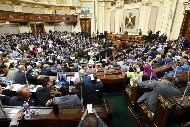 مجلس النواب المصري في إحدى جلساته (البرلمان)