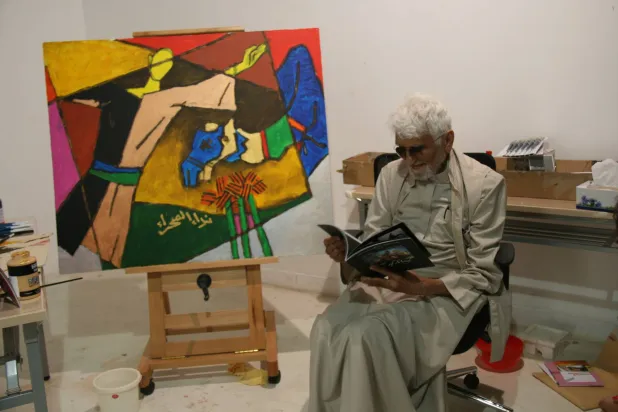 الفنان مقبول فدا حسين يعد أحد أبرز الشخصيات في تاريخ الفن الحديث (خاص)