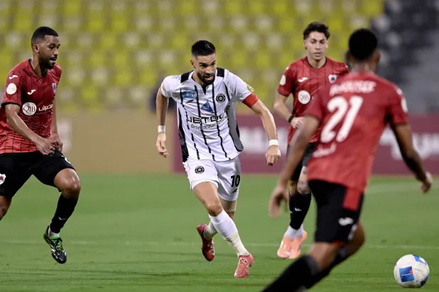 كاراسكو أدرك التعادل في وقت قاتل من عمر المباراة (نادي الشباب) 