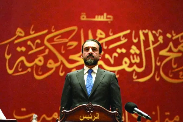 رئيس حزب «تقدم» العراقي محمد الحلبوسي (رويترز)