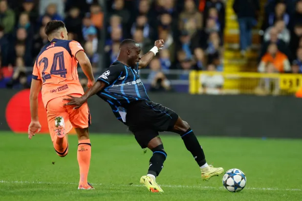 إريك غارسيا لاعب برشلونة (أ.ب)