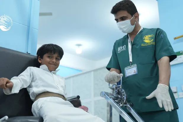 تدخلات مركز الملك سلمان للإغاثة في اليمن ساهمت في رفع مستوى الخدمات الصحية (المركز)
