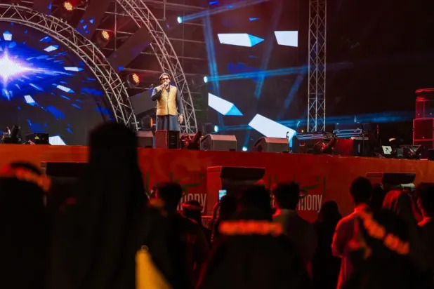 Festivities opened with a performance by students of Dunes International School in Riyadh - SPA