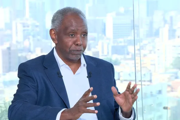 Dr. El-Mahboub Abdul Salam speaks to Asharq Al-Awsat. (Asharq Al-Awsat)