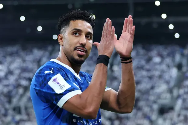 سالم الدوسري نجم نادي الهلال السعودي (رابطة الدوري السعودي للمحترفين)