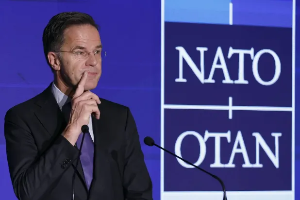 NATO Genel Sekreteri Mark Rutte, (EPA)