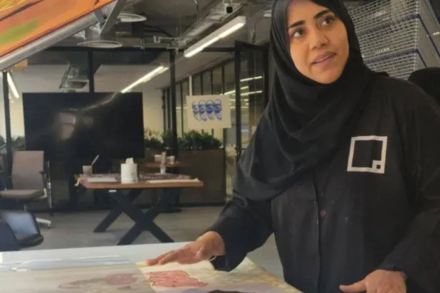 تحضير عمل «عمتي والكرورو» للفنانة زينب أبو حسين (إنستغرام)