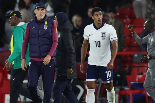 قال توخيل إنه لا توجد مشكلة مع بيلينغهام على المستوى الشخصي (غيتي)