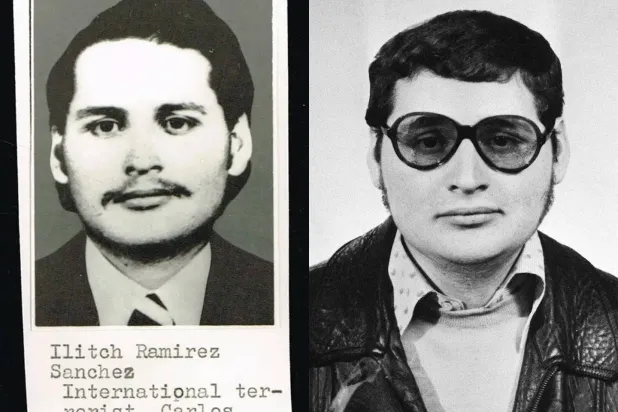 Carlos' wanted photos as released by Interpol. (AFP)