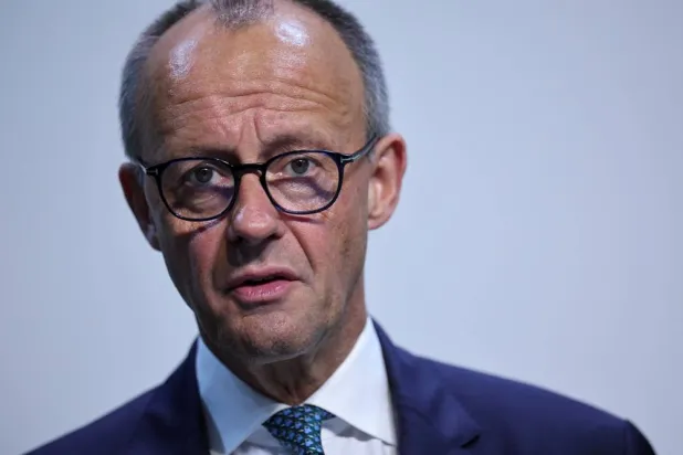  Germany's Chancellor Friedrich Merz speaks during the press conference at the Belem Climate Summit of the UN Climate Change Conference (COP30), in Belem, Brazil, November 7, 2025. (Reuters)