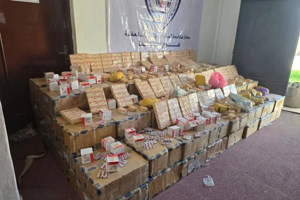 مواد مخدرة ضُبطت في مدينة القطرون جنوب ليبيا (جهاز مكافحة المخدرات)