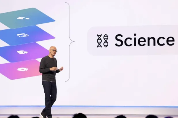 Easy access to electricity is posing a big challenge to the race for AI dominance, says Microsoft Chairman and CEO Satya Nadella. Jason Redmond / AFP/File
